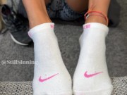 Sweaty Workouts are for Hot Sockjobs 😈