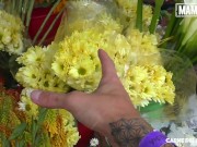 CARNE DEL MERCADO - Curvy Latina Leidy Silva Is Eager To Have A Threesome Full Scene