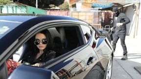 'Katrina Jade's' Wild Ride ~ Fast sex with Xander Corvus in a hot car chase