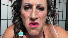 Sloppy Goddess Swallow: My Mouth Is Your Burpy Prison