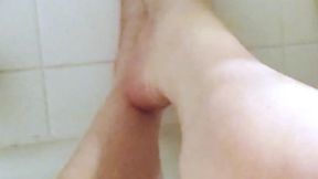 Bath tub foot tease
