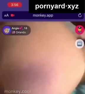 Blonde teen plays with herself in a homemade webcam clip