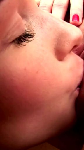 Attractive lesbians with small tits love to fuck around with those anal double ended dildos   Clip 1