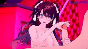 Luo Tianyi Explores Taboo Pleasures in Sultry Hentai BDSM Fantasy