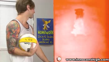 Lola Foxx's Volleyball Sweetheart Gets Deflowered by Chad Alva in Classroom