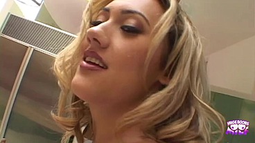She has an amazing throat built for a blowjob that makes her guy so horny