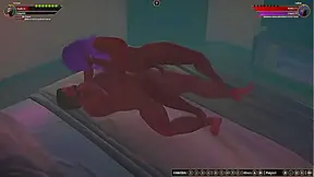 Ethan Felicia Clash in Hot Nude Fighting 3D Battle Royale