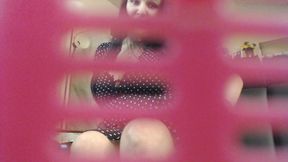 Perv coworker trapped in a carrier