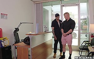Hot anal sex for Alex Tanner and Jayden