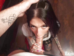 Tattooed Hottie Bella Lioras Desires Fulfilled By The Doctors Expertise
