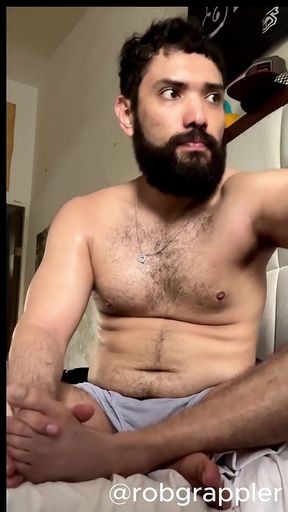 I Smoke a Cigarette After a Workout at the Gym