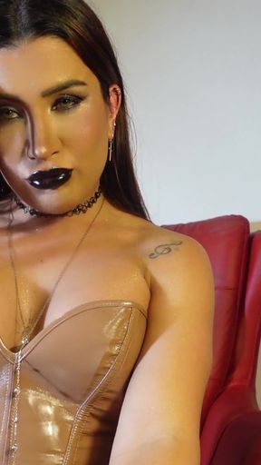 Dark Seduction JOI - Black Lipstick, Black Nails & Endless Edging