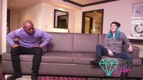 tomboy awkward hookup creampie