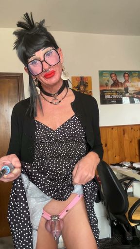 A Sissy in Chastity
