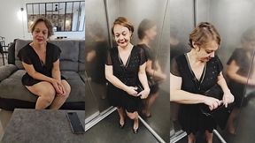 je me gode dans l ascenseur