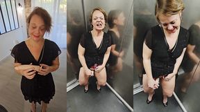 je me gode dans l ascenseur