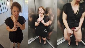 je me gode dans l ascenseur