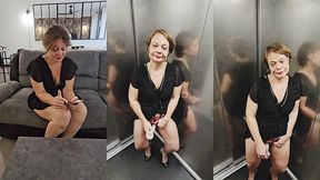 je me gode dans l ascenseur