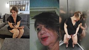 je me gode dans l ascenseur