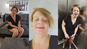 je me gode dans l ascenseur