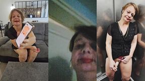 je me gode dans l ascenseur