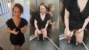je me gode dans l ascenseur