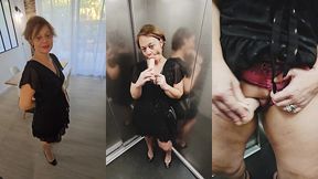 je me gode dans l ascenseur