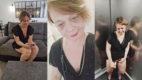 je me gode dans l ascenseur