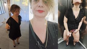 je me gode dans l ascenseur