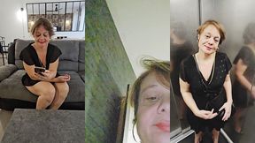 je me gode dans l ascenseur