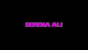 serena ali masturbates with huge dildo