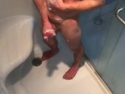 Shower jerk off