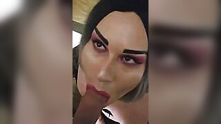 Sissy jojo sucking big cock HQ