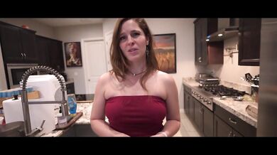 Brother's wife needs money Scarlett gushes deepthroat blowjob