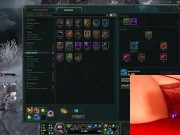 My new toy makes me cum multiple times while playing League of Legends #12 Luna