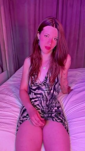 Pastelle Gets Horny While Showing off Her New Dress