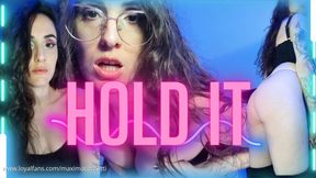 Hold it premie!