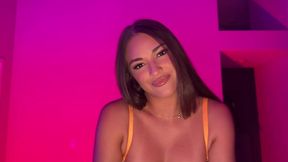 orange lingerie of gizelle blanco
