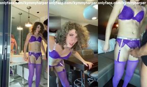 Sissy femboy ass fucked raw in Vegas gangbang