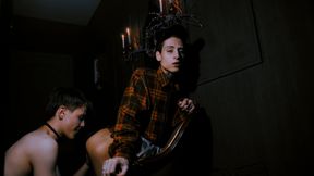 Oh! what an elegant anal fuck in an amazing setting