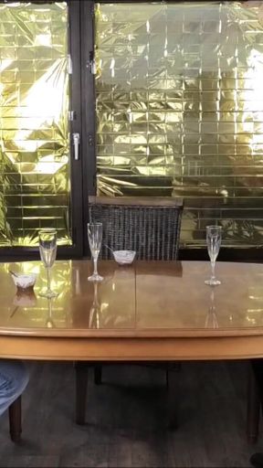 Unforgettable moment from &quot;BORIS SCHWARZ: Creampie-Dinner! Sperm Addicted MILF Get&#039;s Two Loads Into Her Pussy&quot;