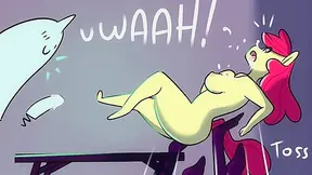 Ponygirl Gets Wild With Massive Dildo in Steaming Hentai Fun