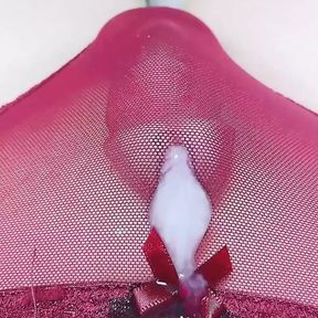 Femboy Close Up Cumshot and 2 Ruined Orgasms