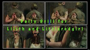 Daily Drill for Lilith and Littleredgirl
