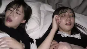 Asian Angel rides and sucks huge cock