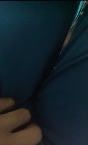 Brother-in-law put his hand in sister-in-law's pussy