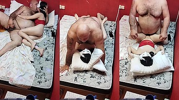 ELA GOSTA MESMO E DE COROA ESSA BRANQUINHA TA SEMPRE COM FOGO NO RABO