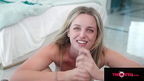 Charlie Forde - Blondie Stepmom Gets Throated & Face Copulated Hard