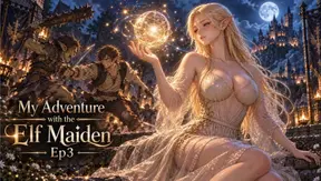 Elf Maiden takes wild ride with human lover