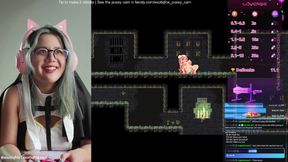 Lewd God Gameplay - Gabbi Plays as a Horny Divine Slut in Heat